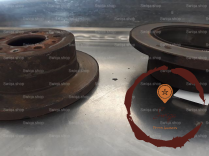 Disque arriere - CITROEN - 4249K7