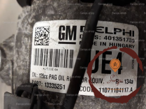 Compresseur air conditionne - OPEL - 13414017