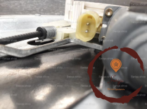 Mecanisme+moteur leve-glace AVG - B.M.W. - 527121013018