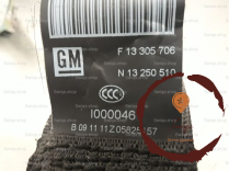 Ceinture AVD - OPEL - 13305706