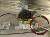 Mecanisme+moteur leve-glace AVD - RENAULT - 807207012R