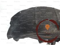 Pare-boue ARD - VOLKSWAGEN - 1C0810972G