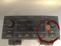Commande de chauffage - PEUGEOT - 6451ZN