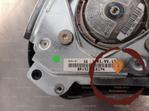 Airbag volant - MERCEDES - 16846002987D88