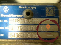 Turbo - RENAULT - 144117462R