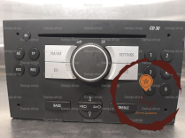 Autoradio - OPEL - 93183159