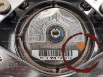 Airbag volant - MERCEDES - 16846002987D88