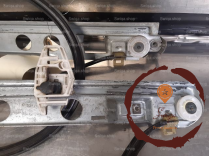 Mecanisme+moteur leve-glace AVD - RENAULT - 8201264467