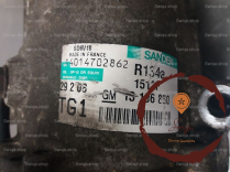Compresseur air conditionne - OPEL - 93193972