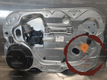 Mecanisme+moteur leve-glace AVD - FORD - 1347884