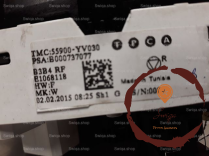 Commande de chauffage - TOYOTA - 55900YV030
