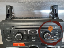 Commande de chauffage - CITROEN - 6452V9