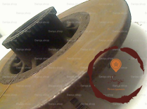 Disque arriere - RENAULT - 333701295674