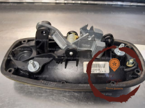 Poignee ext porte coulissante g - CITROEN - 1608302780