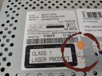 Autoradio - OPEL - 411202368122