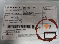 Autoradio - RENAULT - 281154438R