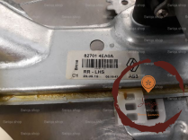 Mecanisme+moteur leve-glace ARG - RENAULT - 527210106664