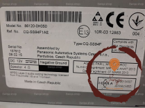 Autoradio - TOYOTA - 861200H050