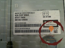 Autoradio - KIA - 961701H600
