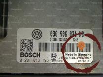Boitier injection - VOLKSWAGEN - 3G906021KB