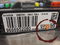Platine fusible habitacle - CITROEN - 6500HV