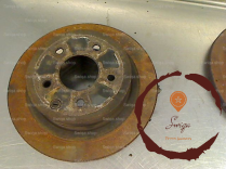 Disque arriere - RENAULT - 432003112R