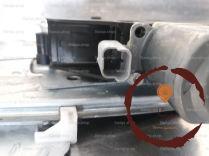 Mecanisme+moteur leve-glace AVD - PEUGEOT - 9673154380
