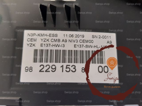 Bloc compteurs - PEUGEOT - 9822633180