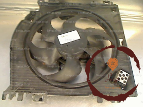 Moteur ventilateur radiateur - RENAULT - 7701068310