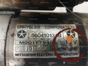 Demarreur - JEEP - K56041013AF