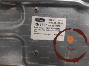 Mecanisme+moteur leve-glace AVD - FORD - 1347884