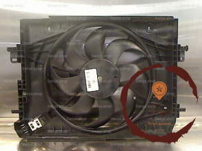 Moteur ventilateur radiateur - RENAULT - 192103256875