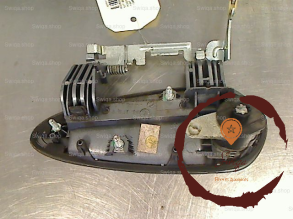 Poignee ext porte AVD - FIAT - 73547086