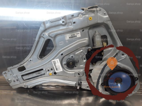 Mecanisme+moteur leve-glace AVG - KIA - 824011F010
