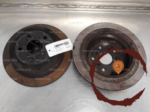 Disque arriere - TOYOTA - 333701038907