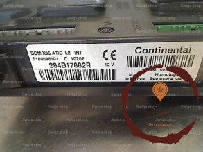 Platine fusible habitacle - RENAULT - 16530240793