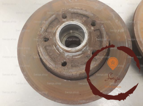 Disque arriere - RENAULT - 432022742R