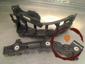 Support g pare-choc AR - OPEL - 13125043