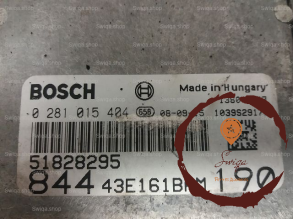 Calculateur moteur - LANCIA - 51861432