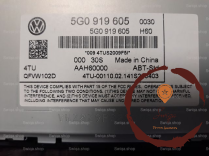 Autoradio - VOLKSWAGEN - 5G0919605
