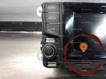 Autoradio - VOLKSWAGEN - 3C8035279EX