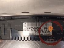 Commande de chauffage - MERCEDES - 2038304585