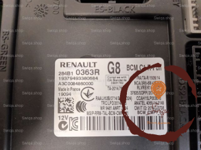 Platine fusible habitacle - RENAULT