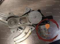 Mecanisme+moteur leve-glace AVD - CITROEN - 1607715080