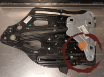 Mecanisme+moteur leve glace aile ARG - RENAULT
