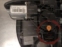 Mecanisme+moteur leve glace aile ARG - RENAULT