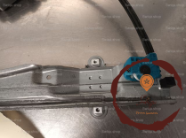 Mecanisme+moteur leve-glace AVG - RENAULT - 527123040971