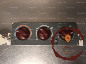 Commande de chauffage - RENAULT - 7701054312
