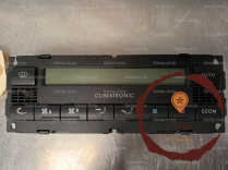 Commande de chauffage - SKODA