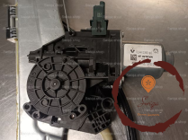 Mecanisme+moteur leve-glace AVG - RENAULT